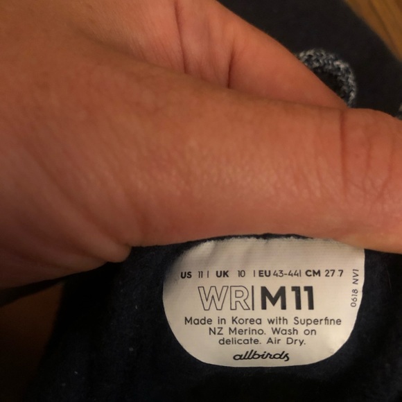 Men’s allbirds size 11 shoes - Picture 4 of 4